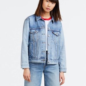 Levi’s Ex Boyfriend Trucker Jacket Denim